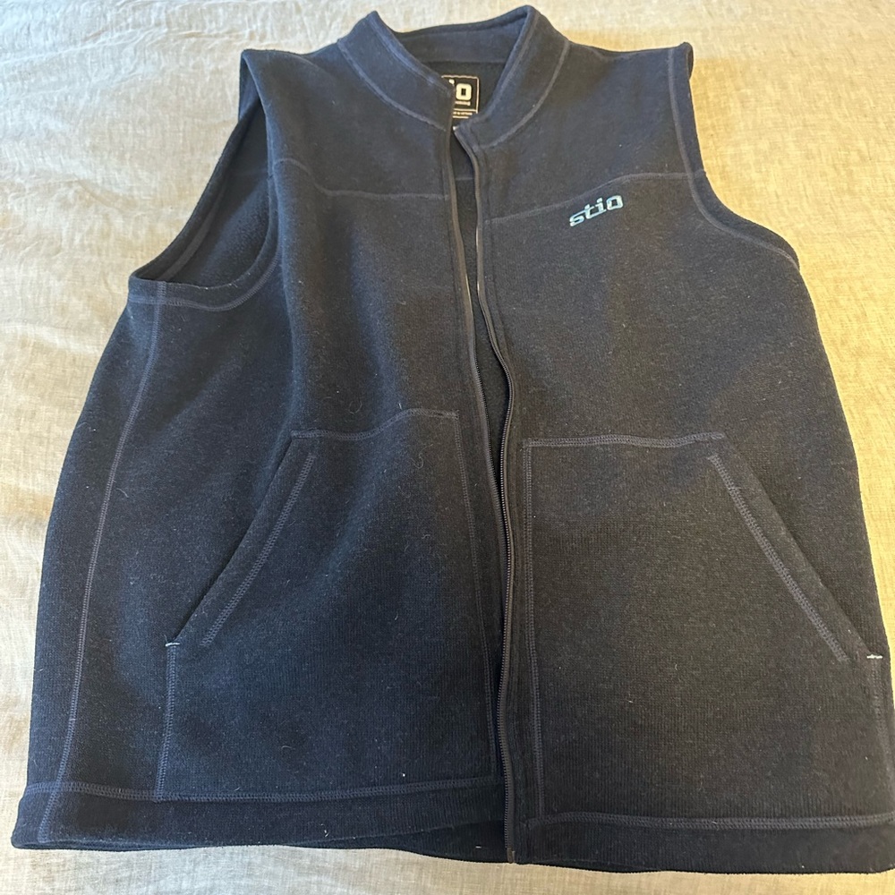 Stio men’s Wilcox Fleece Vest sz Large